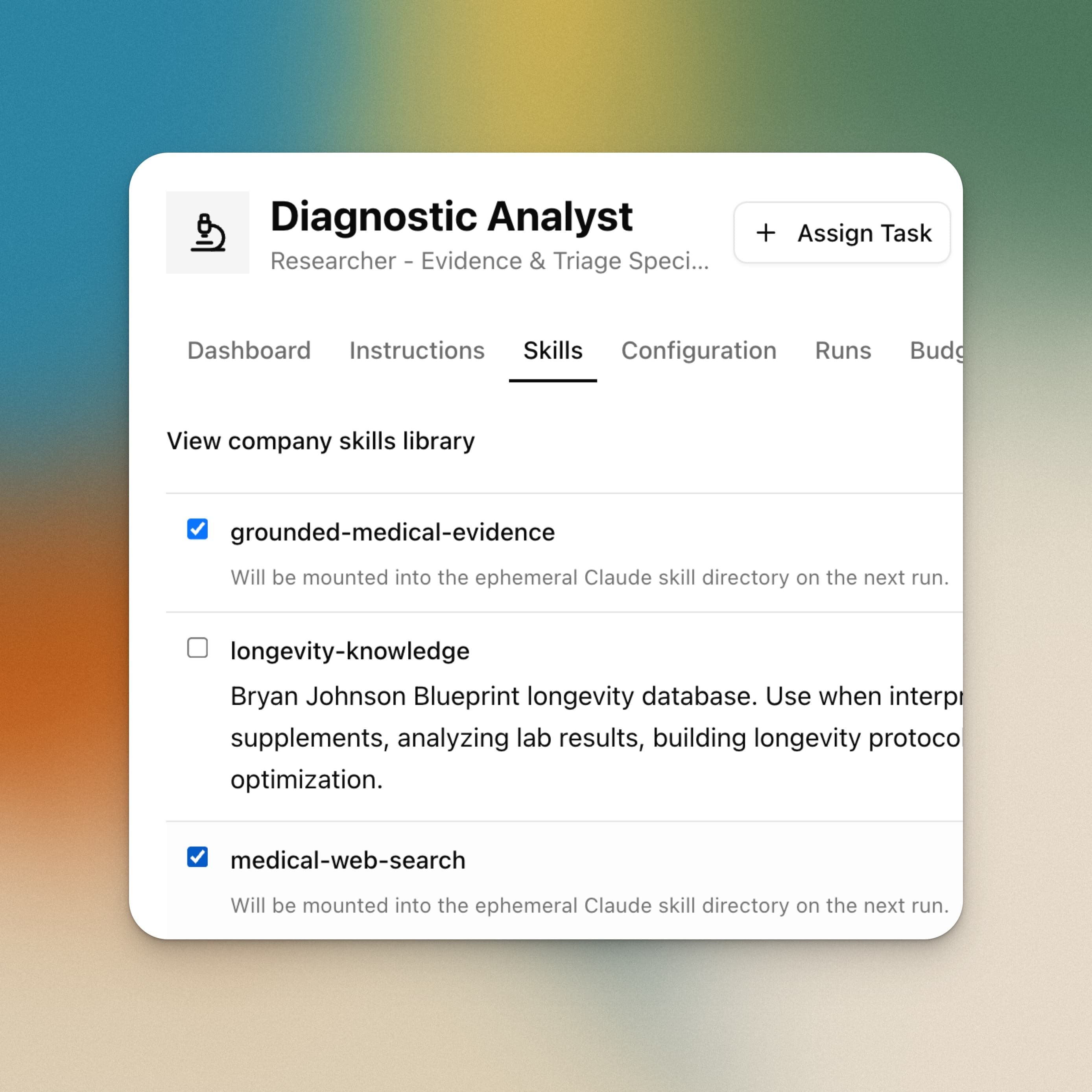 ClinicLM Grounded in Data
